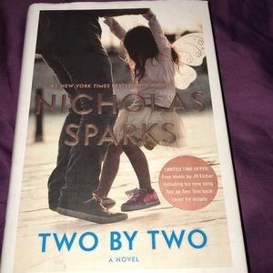 Two by Two Nicholas Sparks HardCover Brand New